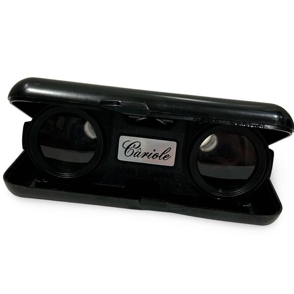 Cariole‎ Compact Sports Glasses Vintage 70s Collectible Den Office Binoculars - Picture 5 of 5